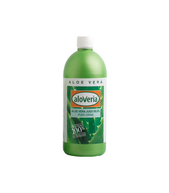 Jugo de Aloe Vera Drink Puro 1000ml 1L - Aloveria