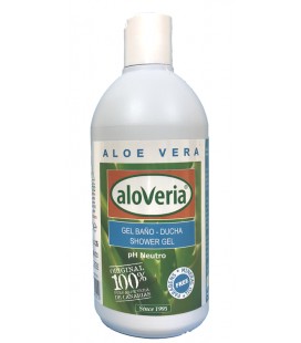 Gel Baño y Ducha Neutro con 70% Aloe Vera - 500 ml - Aloveria Ecológico
